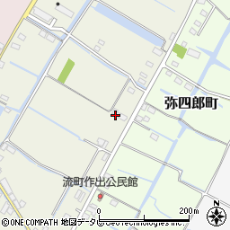 福岡県柳川市吉富町266周辺の地図