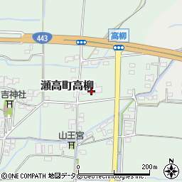 第二竹里館周辺の地図