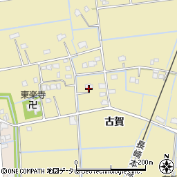 佐賀県杵島郡白石町古賀605周辺の地図