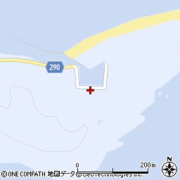 愛媛県宇和島市日振島3445周辺の地図