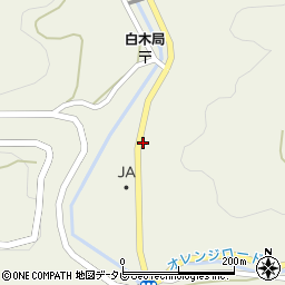 福岡県八女市立花町白木1507周辺の地図