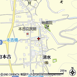 福岡県みやま市瀬高町本吉863周辺の地図