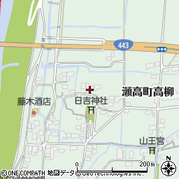 福岡県みやま市瀬高町高柳469周辺の地図