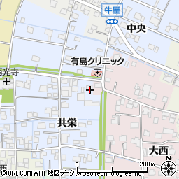 佐賀県杵島郡白石町中央15周辺の地図