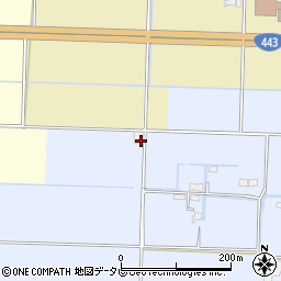 福岡県柳川市大和町六合8周辺の地図