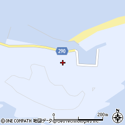 愛媛県宇和島市日振島3431周辺の地図