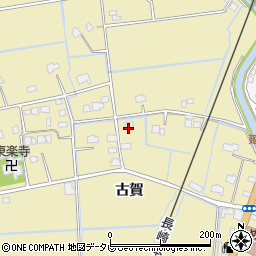 佐賀県杵島郡白石町古賀593周辺の地図