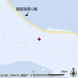 愛媛県宇和島市日振島3342周辺の地図