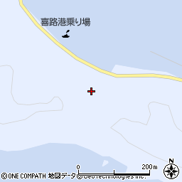 愛媛県宇和島市日振島3335周辺の地図