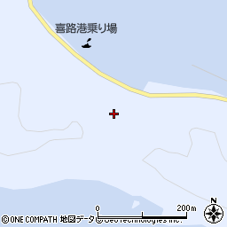 愛媛県宇和島市日振島3334周辺の地図