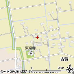 佐賀県杵島郡白石町古賀853-1周辺の地図