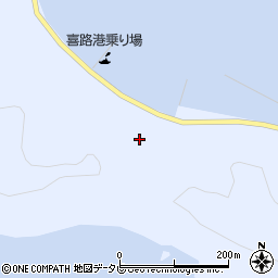 愛媛県宇和島市日振島3333周辺の地図