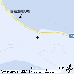 愛媛県宇和島市日振島3355周辺の地図