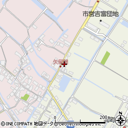 福岡県柳川市吉富町203周辺の地図