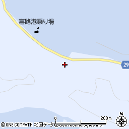 愛媛県宇和島市日振島3354周辺の地図