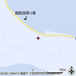 愛媛県宇和島市日振島3338周辺の地図
