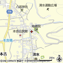 福岡県みやま市瀬高町本吉881周辺の地図