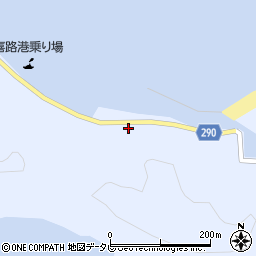 愛媛県宇和島市日振島3367周辺の地図