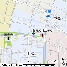 佐賀県杵島郡白石町中央3302周辺の地図