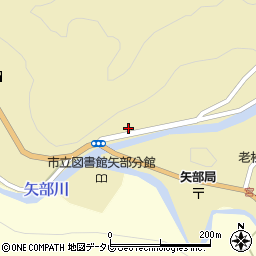 福岡県八女市矢部村北矢部10739周辺の地図