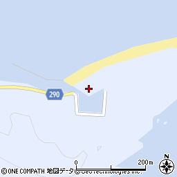 愛媛県宇和島市日振島3491周辺の地図