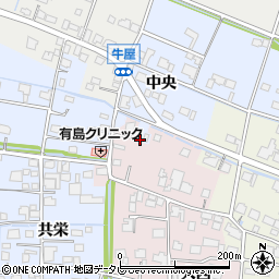 佐賀県杵島郡白石町中央3247周辺の地図