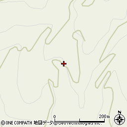 福岡県八女市立花町白木1833-1周辺の地図