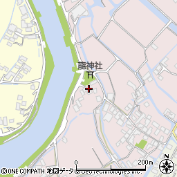 福岡県柳川市矢留本町504周辺の地図