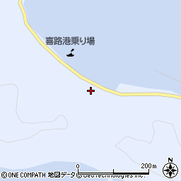 愛媛県宇和島市日振島3325周辺の地図