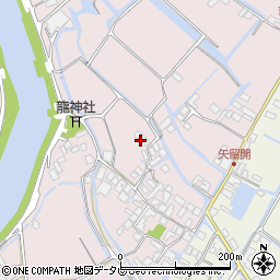 福岡県柳川市矢留本町437周辺の地図