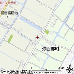 福岡県柳川市吉富町320-2周辺の地図