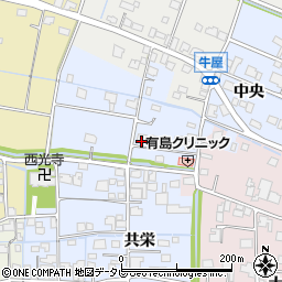 佐賀県杵島郡白石町中央3308周辺の地図