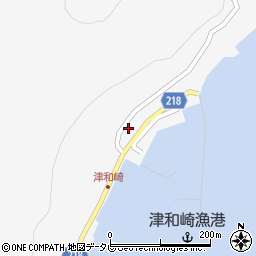 長崎県南松浦郡新上五島町津和崎郷165周辺の地図