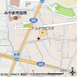 福岡県みやま市瀬高町小川206周辺の地図