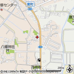 福岡県みやま市瀬高町小川1023周辺の地図
