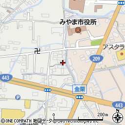 福岡県みやま市瀬高町下庄677周辺の地図