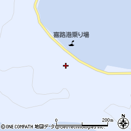 愛媛県宇和島市日振島3245周辺の地図