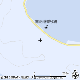 愛媛県宇和島市日振島3248周辺の地図