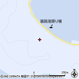 愛媛県宇和島市日振島3230周辺の地図