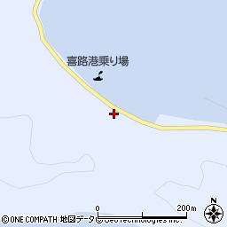 愛媛県宇和島市日振島3315周辺の地図