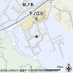 大分県臼杵市大野周辺の地図