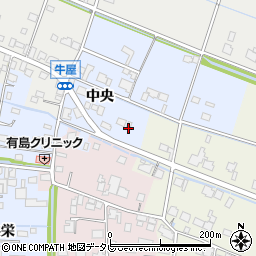 佐賀県杵島郡白石町中央4444周辺の地図