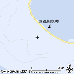 愛媛県宇和島市日振島3212周辺の地図