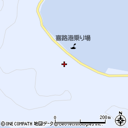 愛媛県宇和島市日振島3238周辺の地図
