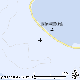 愛媛県宇和島市日振島3213周辺の地図