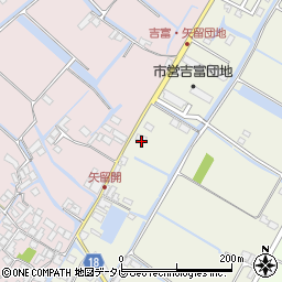 福岡県柳川市吉富町195-3周辺の地図