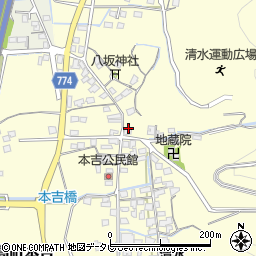 福岡県みやま市瀬高町本吉1000周辺の地図