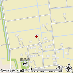 佐賀県杵島郡白石町古賀153周辺の地図