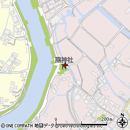 福岡県柳川市矢留本町751周辺の地図