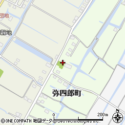 福岡県柳川市弥四郎町225周辺の地図